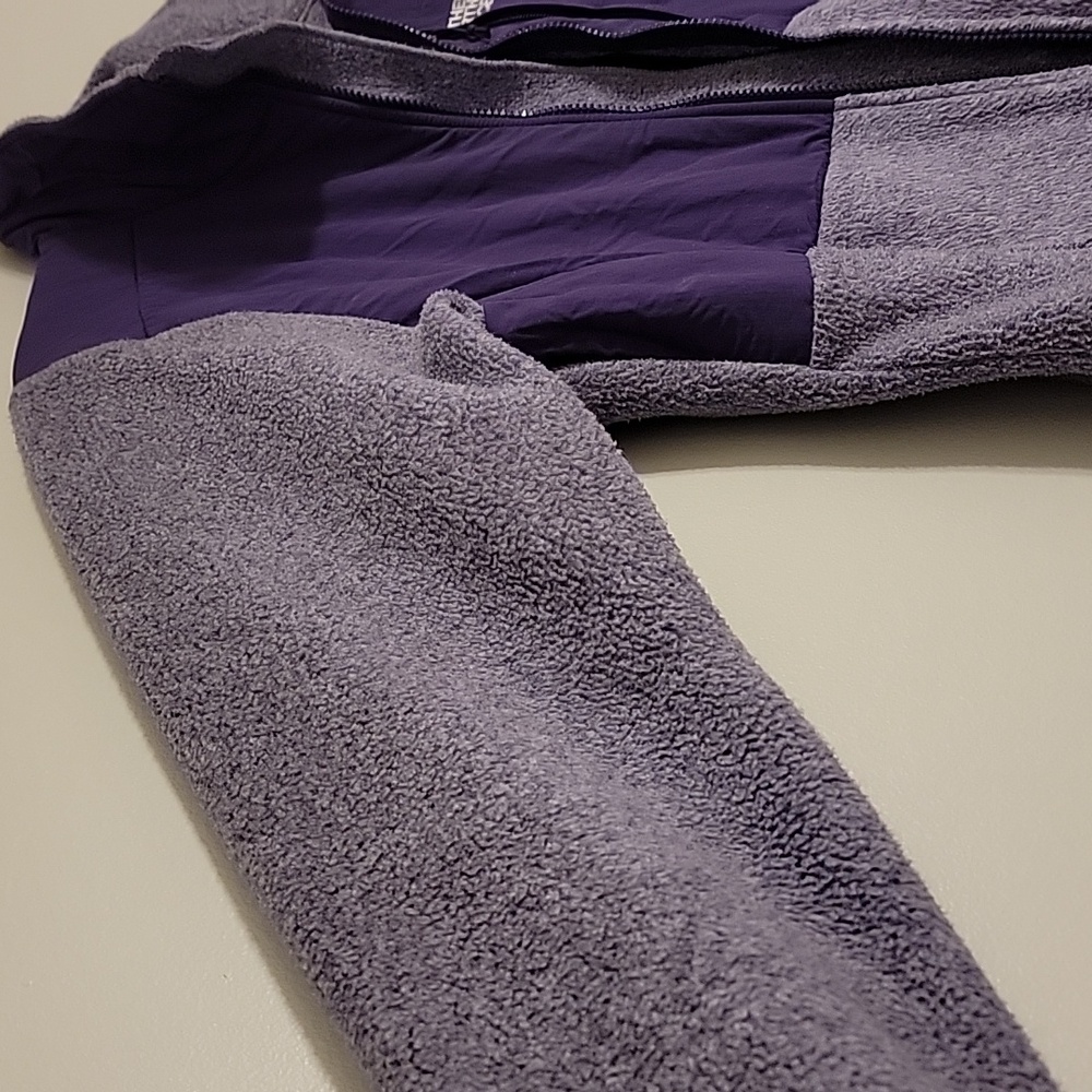 The North Face Womens Purple Denali Fleece Polartec Full Zip Jacket Size M - Picture 5 of 8